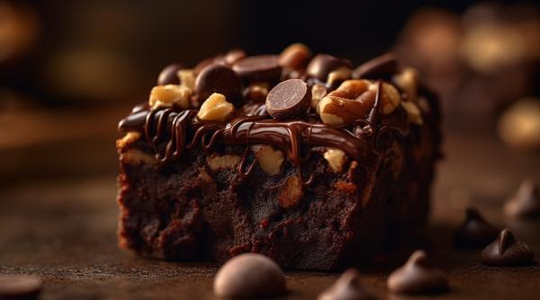 prajitura de post cu cacao si nuci este senzationala o vei face din nou