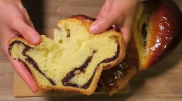 cozonac cu aluat oparit este cel mai bun reteta deloc complicata