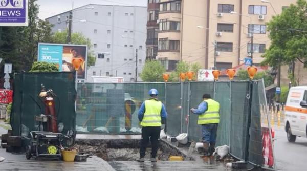 haos in trafic si apa rece pentru bucuresteni cum nu se lucreaza pe santierele lui nicusor dan reportaj video
