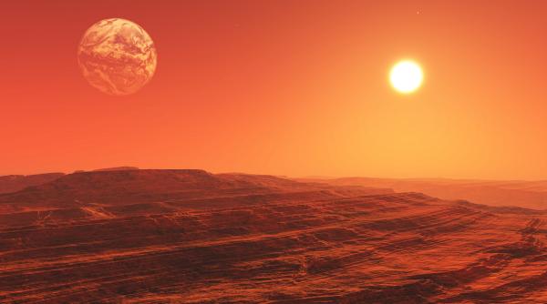 agentia spatiala europena a surprins forme misterioase de arahnide pe planeta rosie