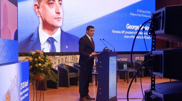 make europe great again presedintele aur george simion discurs in cadrul conferintei video live text