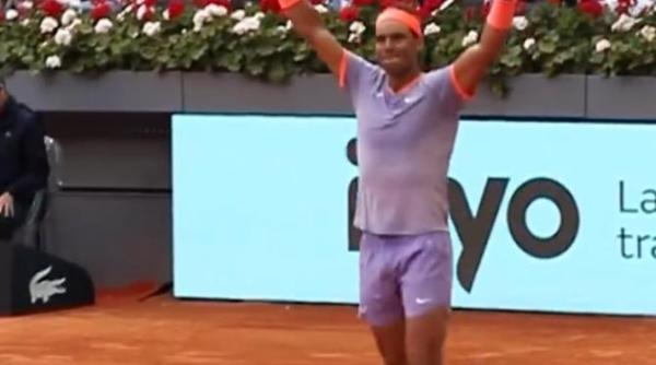 rafael nadal continua lupta la madrid open este totul pentru mine