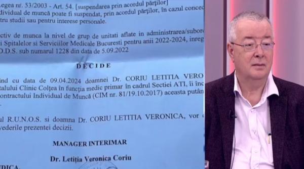 scandal la spitalul rezistilor coltea nu au bani de medicamente dar aduc firme peisagistice chirieac e vorba despre reforma profunda a sistemului de sanatate din romania