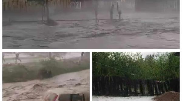 vremea a facut prapad in mai multe zone din tara masini luate de viituri si oameni blocati in case alina serban anm vijelie si caderi de grindina foto video