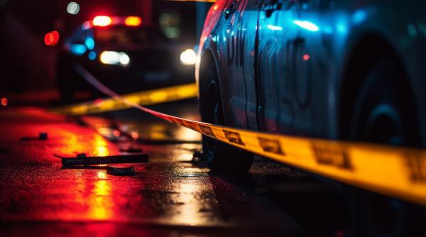 barbat gasit mort intr o masina pe o strada din pitesti