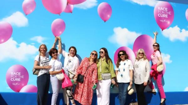 cine participa din partea romaniei la cea mai mare cursa caritabila din lume race for the cure roma editia a 25 a