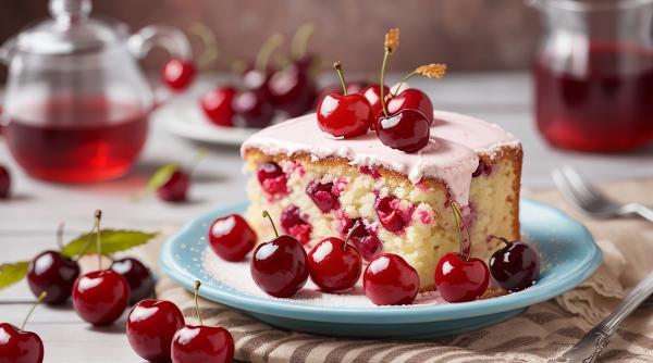 prajitura cu cirese reteta de sezon care face furori