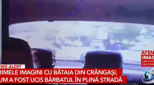 primele imagini cu momentul in care un barbat a fost ucis in bucuresti atacatorii l au lovit cu bestialitate cu doi araci video