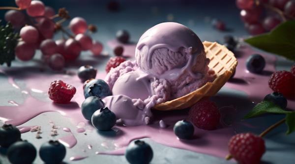 inghetata cu afine desertul verii reteta usor de facut acasa