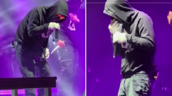 solistul de la carla s dreams acuzat ca ar fi urcat pe scena drogat imaginile au devenit virale spart la concert video