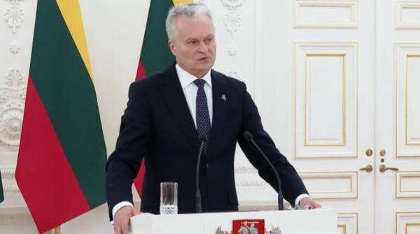 gitanas nauseda a fost reales presedinte al lituaniei