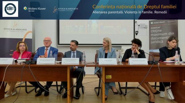 conferinta nationala de dreptul familiei alienarea parentala violenta in familie remedii o dezbatere necesara pentru societatea romaneasca
