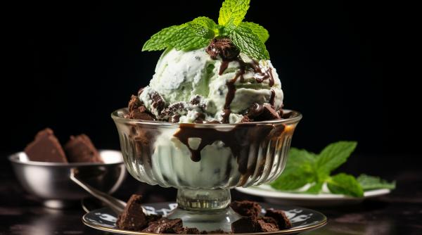 cum faci cea mai buna inghetara cu ciocolata si menta reteta verii