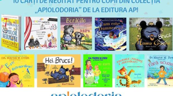 10 carti de neuitat pentru copii din colectia ap olodoria