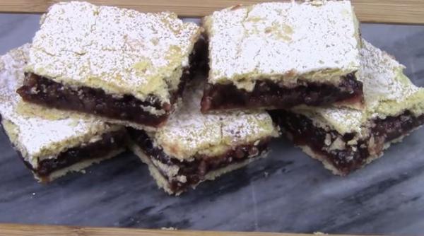 prajitura cu marmelada si nuci reteta din 1974