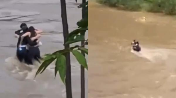 imaginile cu cei trei tineri imbratisati provoaca emotii in intreaga lume cronologia tragediei si momentul in care i a luat viitura video