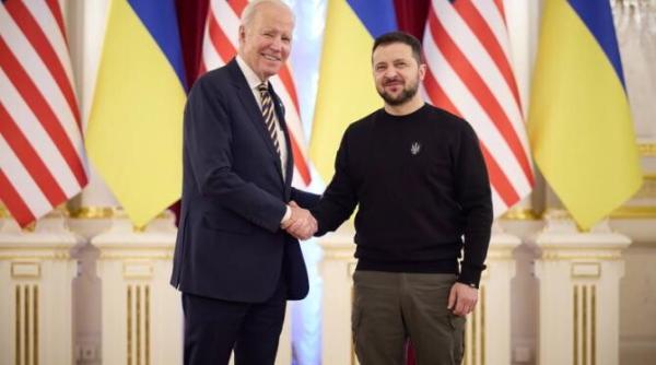 presedintele sua joe biden va avea intrevederi cu presedintele ucrainei volodimir zelenski in franta si italia
