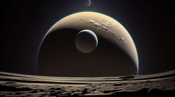 ce a detectat nasa in stratul de gheata de pe unul dintre satelitii lui jupiter