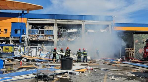 explozie la un magazin de bricolaj in botosani a fost activat planul rosu de interventie