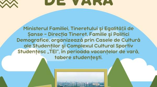 tabere studentesti la mare la munte si in delta dunarii locatiile unde sunt organizate