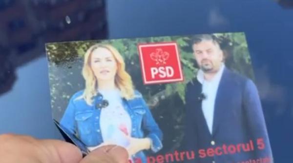 vigheciu merge la politie dupa aparitia unor abtibilduri cu el si firea pe masini in capitala