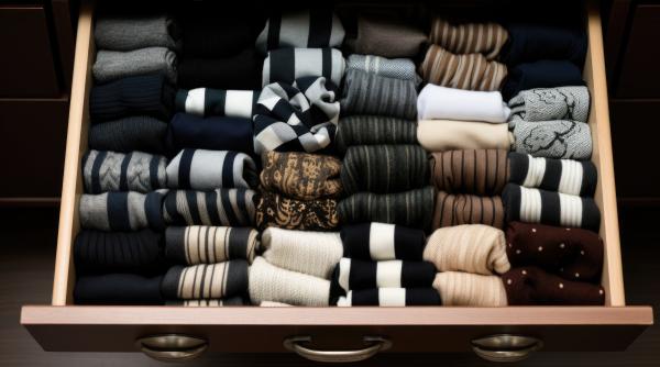 trucul genial pentru organizarea sosetelor cum sa le gasesti mereu perechea