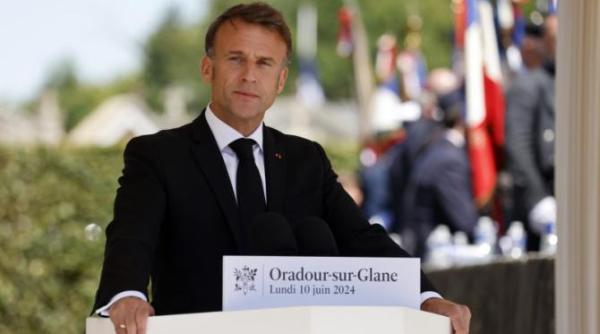 macron exclude ideea de a si da demisia indiferent de rezultatul alegerilor anticipate dupa ce partidul sau a fost infrant in cursa pentru parlamentul european