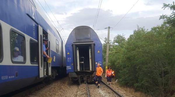 vagoanele unui tren care circula pe ruta craiova bucuresti deraiate a fost activat planul rosu de interventie