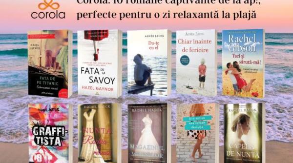10 romane captivante perfecte pentru o zi relaxanta la plaja