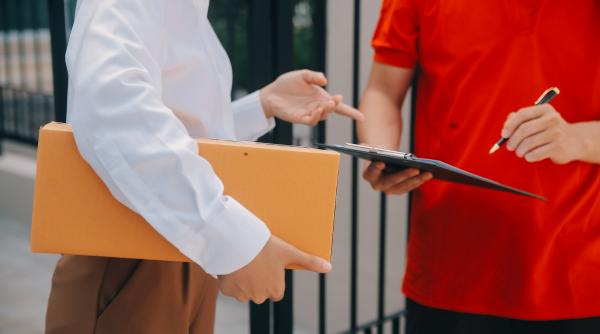 unei firme de curierat i s a suspendat activitatea