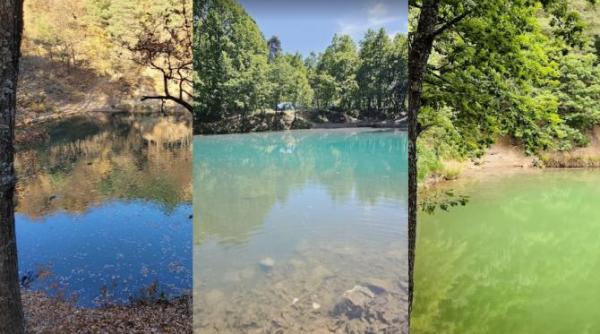 lacul din romania care si schimba culoarea in functie de anotimp legendele spun ca ar avea galerii subterane care ar comunica cu marea neagra