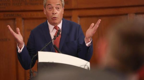 acuzatiile lui nigel farage indignare in randul conservatorilor si laburistilor premierul sunak el joaca doar in favoarea lui putin