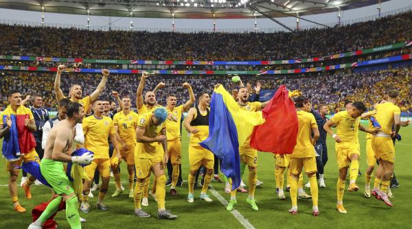 cine ar putea fi adversara romaniei in optimile de finala de la euro 2024 reuters evidentiaza atmosfera de senzatie facuta de fanii romani la slovacia romania video