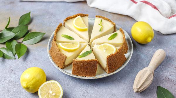 cea mai buna reteta de cheesecake de lamaie fara coacere