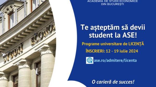 incep inscrierile la programele universitare de licenta pentru concursul de admitere 2024 la ase