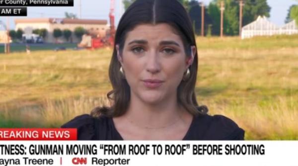 o jurnalista cnn descrie ce a vazut la mitingul lui donald trump a cazut imediat la pamant toata lumea era socata l au auzit tipand cerandu si pantofii