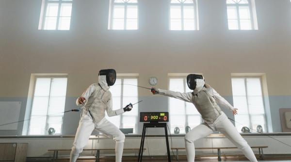 fiind aproape sa nasca egipteanca nada hafez a ajuns pana in optimi la proba de scrima de la jo 2024