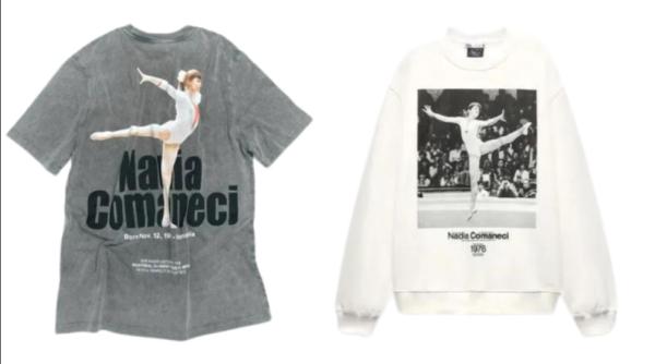 cat costa un tricou cu nadia comaneci un celebru brand a lansat colectia zeita de la montreal
