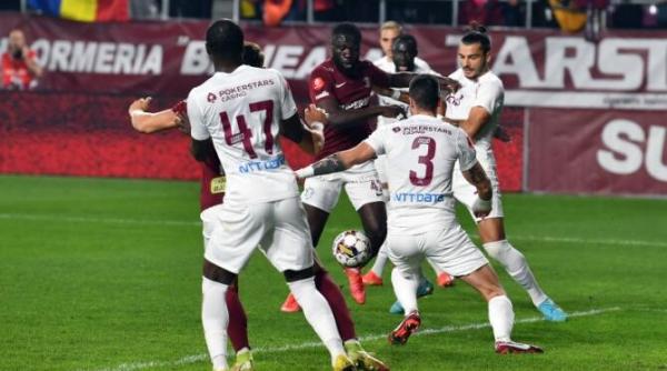 cfr cluj si corvinul hunedoara ar putea da peste doua nuci tari daca se vor califica in play off ul conference league
