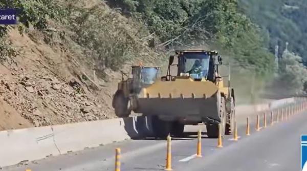 lucrarile pe valea oltului sectorul boita lazaret au ajuns la 80prc cnair se intra in ultima saptamana in care dn7 este inchis in zona
