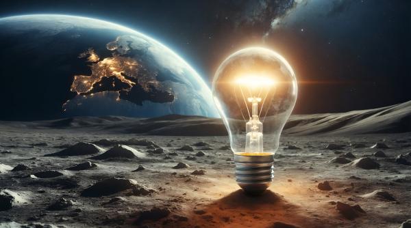 vor fi montati stalpi de lumina pe luna la ce ar putea folosi