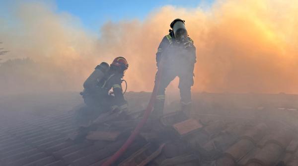 cadavru descoperit intr o uzina devastata de incendiile violente din grecia