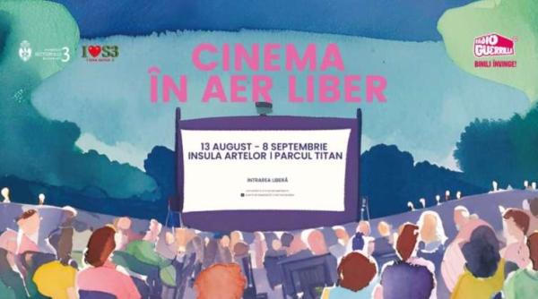 incepe festivalul cinema in aer liber ce se va proiecta pentru bucuresteni pe insula artelor din parcul titan