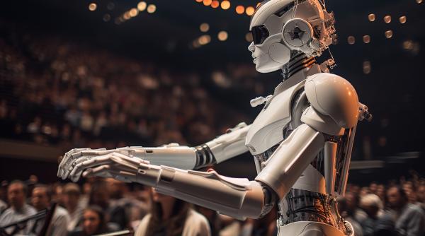 primul concert dirijat de un robot de ce ia nu va putea niciodata sa inlocuiasca artistii