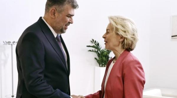 ciolacu intalnire cu ursula von der leyen pentru a stabili numele viitorului comisar european din partea romaniei video