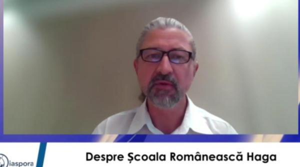 bogdan gavaza directorul scolii romanesti din haga aceasta scoala este o bucatica de romania