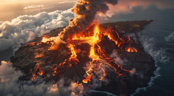 eruptie vulcanica in islanda a sasea din decembrie 2023 laguna albastra evacuata