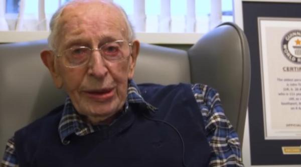 ce a facut in tinerete cel mai batran barbat in viata din lume astazi a implinit 112 ani