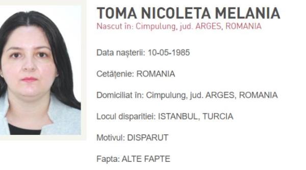 romanca disparuta in turcia ar fi fost gasita