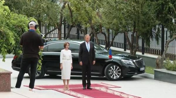 klaus iohannis intalnire cu maia sandu in republica moldova de ziua limbii romane